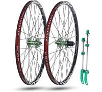 YZSMD 24 '' 26 '' 27.5 '' 29 '' Wheels Ensemble de vélos pour la Montagne Roues arrière Avant Roues à Double Couche Disc Frein 32h Hubs 7-11 Speed ),