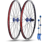 YZSMD 24 '' 26 '' 27.5 '' 29 '' Wheels Ensemble de vélos pour la Montagne Roues arrière Avant Roues à Double Couche Disc Frein 32h Hubs 7-11 Speed ),