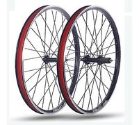 YZSMD 24 "Mountain Bike Wheels Pliage Bicycle Wheel Set V-Brake Rims Ball Bearing Hubs Prise en Charge de la Cassette 8-10 Speed QR Front 100mm arrière 135 mm),