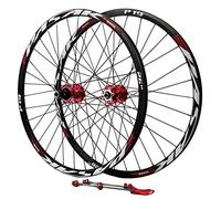 YZSMD 26 27,5 29 Pouces Wheelset Disc Disc Frein Rapide ALLIME Rapide 32 The 11/12 ALLIAME ALLIME Allium 6-Jaw XD FREEHUB Avant Deux roulements à Quatre roulements Roue de vélo (Couleur: Rouge,