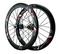 YZSMD Cycling Wheelsset 20 / 22inch Disc/V Frein Frein Rapide Compatible avec 7/8/9/10/11/12 Speed Cassette Aluminium Alloy Rim 40mm 24 Trous (Couleur: Rouge, Taille 20inch) ),