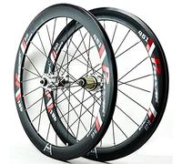 YZSMD Cycling Wheelsset 20 / 22inch Disc/V Frein Frein Rapide Compatible avec 7/8/9/10/11/12 Speed Cassette Aluminium Alloy Rim 40mm 24 Trous (Couleur: Rouge, Taille 20inch) ),