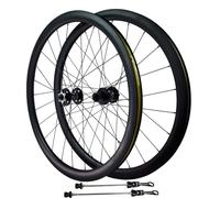 YZSMD Fibre de Carbone 700C Wheelsset de vélo, 20 / 24h 4 roulements roules Avant et arrière Bélo de Route Road Release Rim Disc Frein 7/8/9/10/11/12 Speed ), Additionalwlabs