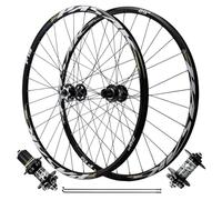 YZSMD Mountain Bike Wheelsset 26 Pouces, Alliage en Aluminium MTB Bicycle REMARRE À RABLÈME MECHILE Rim 27.5 "29 Pouces Disc Frein 32 Parlants pour HG/MS/XD Flower Drum 7-12 Speed),