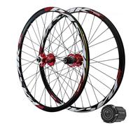 YZSMD MTB Wheelsset 26/27,5/29 Pouces Aluminium Alloy Double Mur Hybride/Front et arrière Roue de vélo 32 Trou pour 7-12 Speed Cassette Flywheel Disc Frein ), Additionalwlabs