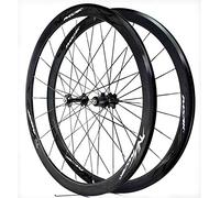 YZSMD Rouge de vélo 700c Rouge de Route arrière Avant C/V Frein 6 Claw 40 mm Double Mur Wall Rim Release Hub pour 7-12 Cassette Freewheel ), Additionalweblabs :