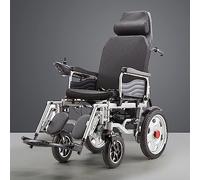 YZSMD Vèle en Fauteuil Roulant All Terrain Power - Electric Wheordchair , 31 Miles de Longueur de déplacement, 330 LB Capacité de Poids - Scooter de mobilité plitante - Chaise électrique Pliable