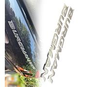 YZTAC Autocollants Réfléchissants De Moto 3D Chrome 1 Ensemble Badge D'emblèmes De Scooter pour Suzuki Burgman AN125 AN200 AN400 AN650