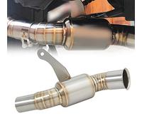 YZTAC Moto Échappement Échappement Moto Remplacer Catalyseur Slip pour CFMOTO Clx-700 Clx700 Sprot 2020 2021 2022 2023 Connect Mid Link Tube (Color : A)