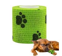 yztju Bandage vétérinaire - Pansement respirant - Vet Pet Wraps - Résistant à l'usure - Auto-adhésif - Non tissé - Pour chiens - Bandage cohésif pour pattes et plaies de chien