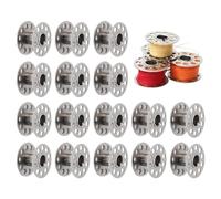 yztju Capsule de bobine de machine à coudre - Avec 20 bobines en acier inoxydable - Pièces de rechange pour machines à coudre - Pour couturier, designer, expert, débutant, femme, homme, grand-mère