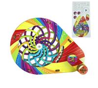 yztju Jouet Optique en Bois - Kit de Construction Mécanique Rotatif avec Pièces Imbriquées - Kit de Puzzle Optique à Faire Soi-Même,pour Garçons Filles Adultes Adolescents Famille