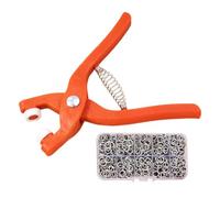 yztju Kit d'outils de pose de boutons-pression, ensemble de couture de pinces de fixation robustes | Outil de couture à poignée ergonomique pour sacs à dos, chapeaux, housses de couette, imperméables,