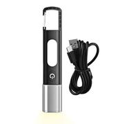 yztju Lampe Torche LED Compacte, Petites Lampes Torches Puissantes avec Crochet pour la Randonnée, Lampe de Poche LED à Batterie Rechargeable pour la Lecture, le Voyage, la Pêche et le Camping