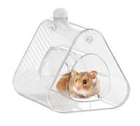yztju Maison Rafraîchissante pour Hamster | Maison Chinchillas Sûre Complètement Transparente et Imperméable | Cage Souris en Climat Chaud,pour Utilisation À La Dortoir Bureau Balcon Chambre