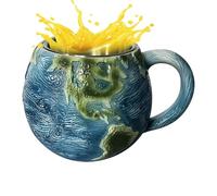 yztju Masse de astronaute - Cup de thé en céramique de nouveauté | Drinkware esthétique pour la cuisine, le bureau, le, la ferme, la décoration de chambre, la tasse polyvalente pour le, le ju