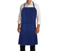 yztju pour Hommes - Bavette Réglable avec Deux Poches | Tablier De Chef - Ménage Serveuse Jardin Quotidien Confortable