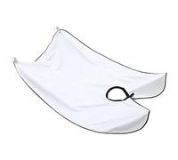 yztju Ramasse-cheveux imperméable - Tablier avec cape pour barbe, chiffon de toilette, rasoir, tondre, tablier pour rasoir, nettoyer et couper les cheveux