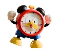 yztju Réveil, Montre Robot Jouet - Jouet avec Figure de Montre de Dessins Animés | Jouet éducatif avec horloge, aide interactive pour ramper avec lumière et son pour