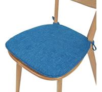 YZTTCD Galette de Chaise Antidérapante Et Lavable en Fer À Cheval Coussins de Chaise avec Attache pour Tabourets Hauts de Cuisine Et de Salle À Manger, 6 Pièces, 43 X 41 cm