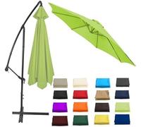 YZTTCD Housse de Rechange Pour Parasol de Terrasse Extérieure Housse Parasol, 2 M/2,3 M/2,5 M/2,7 M/3 M/3,50 M, 6 M/8 Baleines, Vert Gazon, 2 M/8 Baleines