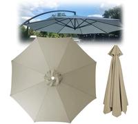 YZTTCD Toile de Rechange Pour Parasol Déporté Housses Pour Parasols de Jardin, 6/8 Baleines, Toile de Rechange Pour Parasol Déporté, Couleur Supérieure, 8 Baleines : 3,5 M/11,5 Pi