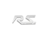 yzw6688 Autocollant de Voiture en métal GT RS Sport Badge emblème Compatible avec Logan Clio Megane Kangoo 1 2 3 4 Captur Espace Twingo Duster Kadjar (Color : F)