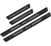 YZWDSFP 4 Pièce Protecteur de Seuil de Porte Voiture pour Mazda MX-5 MX 5 MX5 Models 2009-2020, Autocollants Protection Étanches en Fibre Carbone, Seuil Porte Voiture Bandes de Protection