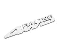 YZWDSFP Voiture 3D Emblème Carrosserie pour 4X4 Sport 4WD Full Time, Lettres Autocollant Logo Sticker Accessoires de Décoration, Autocollants de Style de Voiture,E