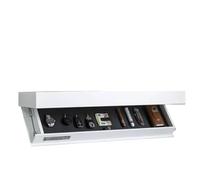 YZWHKJ Étagère Secrète Compartiment, étagère avec Compartiment caché, Flottante, idéale for Le Salon ou Bureau(White,48 * 25 * 6 cm)