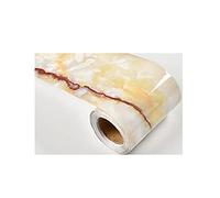 YZWHKJ Frise Murale Adhesives Autocollant mural de plinthe étanche pratique Film décoratif Taille auto-adhésive Ligne séjour en marbre Papier peint Borders(Marble AMG,10mx10cm)