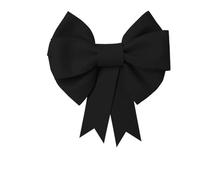 YZWHKJ Gros Noeud Cadeau Décoration Paquet De Matériel Nœud Géant DIY for Cimes D'arbres, Papillon, Grande Décoration Faite À La Main, Murale Fond Fête(Black,75-100cm)