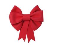 YZWHKJ Gros Noeud Cadeau Décoration Paquet De Matériel Nœud Géant DIY for Cimes D'arbres, Papillon, Grande Décoration Faite À La Main, Murale Fond Fête(Red,45-65CM)