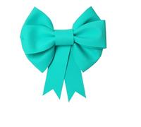 YZWHKJ Gros Noeud Cadeau Décoration Paquet De Matériel Nœud Géant DIY for Cimes D'arbres, Papillon, Grande Décoration Faite À La Main, Murale Fond Fête(Light Green,45-65CM)