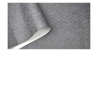 YZWHKJ Papier Peint Intissé Rouleau de papier peint géométrique de luxe gris foncé, papier peint noir et gris, design moderne, chambre à coucher, salon, arrière-plan, décoration d'intérieur(P02203)