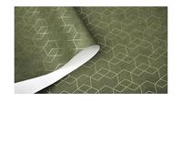 YZWHKJ Papier Peint Intissé Rouleau de papier peint géométrique de luxe gris foncé, papier peint noir et gris, design moderne, chambre à coucher, salon, arrière-plan, décoration d'intérieur(P02201)