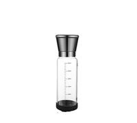 YZWHKJ Poivrier Electrique Moulin à Poivre en Acier Inoxydable, Corps en Verre Durable, grosseur réglable, Moulin à épices portatif, Moulin à Poivre Salieres et Poivrieres Electrique(300ml)