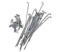 YZWHKJ Rayons de Vélo 36 pcs/lot Rayons de Moto vélo électrique 10G diamètre 3.18mm Longueur 55-305mm + écrous(150mm)