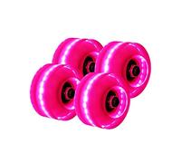 YZWHKJ Roues de Skateboard Rouleau Lumineux Patin Roues 4 pièces coulissantes lumière Quad Rouleau de Patinage Roue Rouleaux Clignotant Durable(C)
