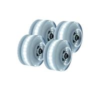YZWHKJ Roues de Skateboard Rouleau Lumineux Patin Roues 4 pièces coulissantes lumière Quad Rouleau de Patinage Roue Rouleaux Clignotant Durable(E)
