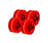 YZWHKJ Roues de Skateboard Rouleau Lumineux Patin Roues 4 pièces coulissantes lumière Quad Rouleau de Patinage Roue Rouleaux Clignotant Durable(D)