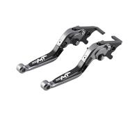 YZWHKL d'embrayage Levier Leviers De Frein Et D'embrayage Extensibles Réglables, Poignées Aux Extrémités Du Guidon Moto Pour CF 700MT MT 700 2024 2025