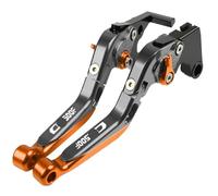 YZWHKL d'embrayage Levier Leviers D'embrayage De Poignée Frein Courte Extensible Réglable Moto Pour CB500F CB 500 F 2013 2014 2015 2016 2017 2018