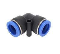 YZWRWRMKTB 1pcs Blue PV PVG Pneumatic Fitting Pipe Connector Tube Air Quick Fittings Water Push In Hose Couping 4mm 6mm 8mm 10mm 12mm 14mm(8-6)