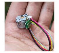 YZWRWRMKTB Démarreur électronique pas à pas 18 degrés 15 mm 15BY25 2 phases 4 fils avec engrenage en cuivre à 19 dents et module 0,15