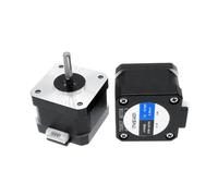 YZWRWRMKTB Démarreur électronique pas à pas à couple élevé de 34 mm, 42 phases, 4 fils, Nema 17, 42BYGH34, 34 mm, 1,3 A, 0,3 Nm, faible bruit (17HS1401)