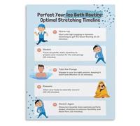 YZWRWRMKTB Grounding Movement Poster Cold Integration | Barefoot balance drills and slow controlled squats to reconnect body after chill(Framed,16x24inch(40x60cm))