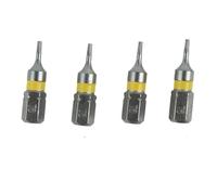 YZWRWRMKTB Hexagonal Bit 40Pcs 25mm T6-T40 Magnetic Torx Screwdriver Bits Set Screwdriver Head Hand Tool For Power Tool(T6)