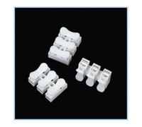 YZWRWRMKTB Lot de 10 connecteurs de câbles électriques à 3 broches CH3, cosses de fil à verrouillage rapide