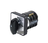 YZWRWRMKTB Voltmètre triphasé LW8D-10/YH3.3 10 A 660 V 4 positions 12 vis, sélecteur de conversion de mesure, commutateur à came
